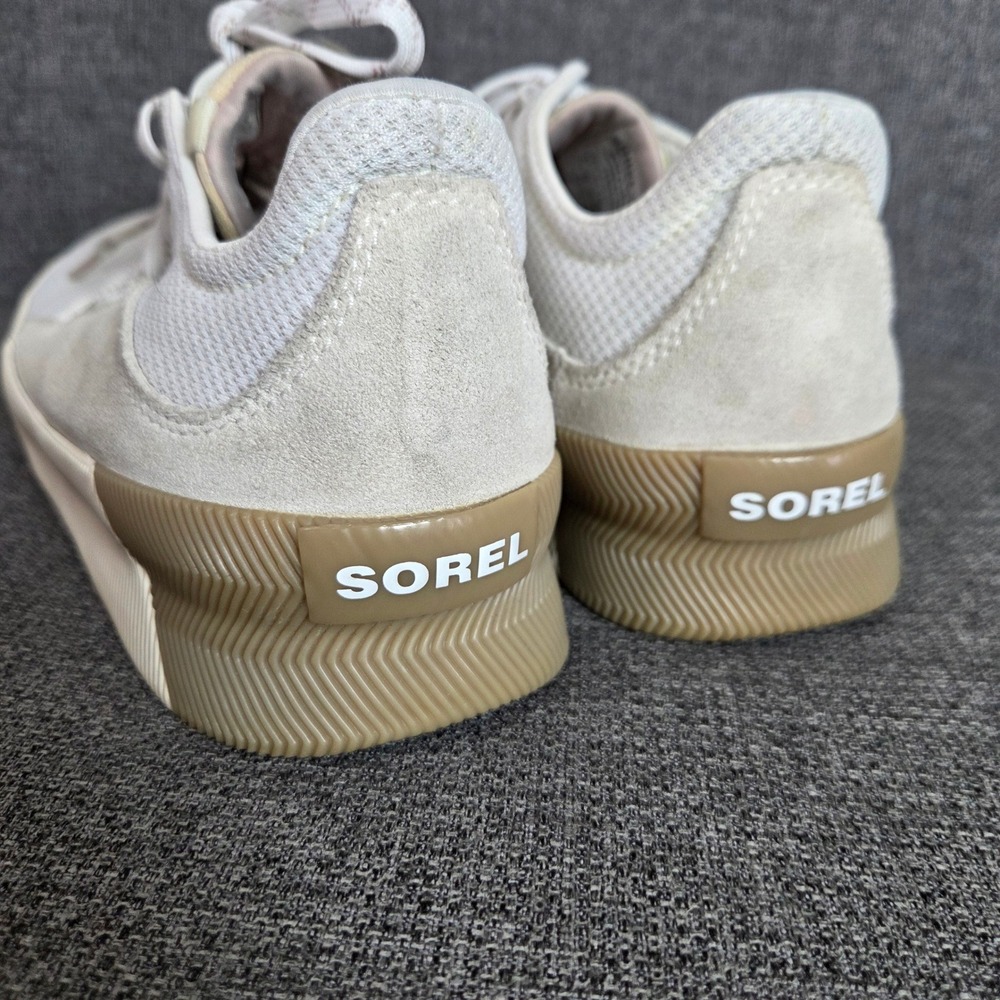SOREL Womens Size 8 EU 39 White Cream Sneakers Low Top Casual Shoes AL4000 - Picture 6 of 10